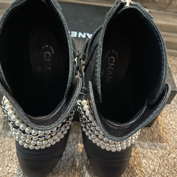 Chanel Calfskin Short Boots - Picture 5 of 7